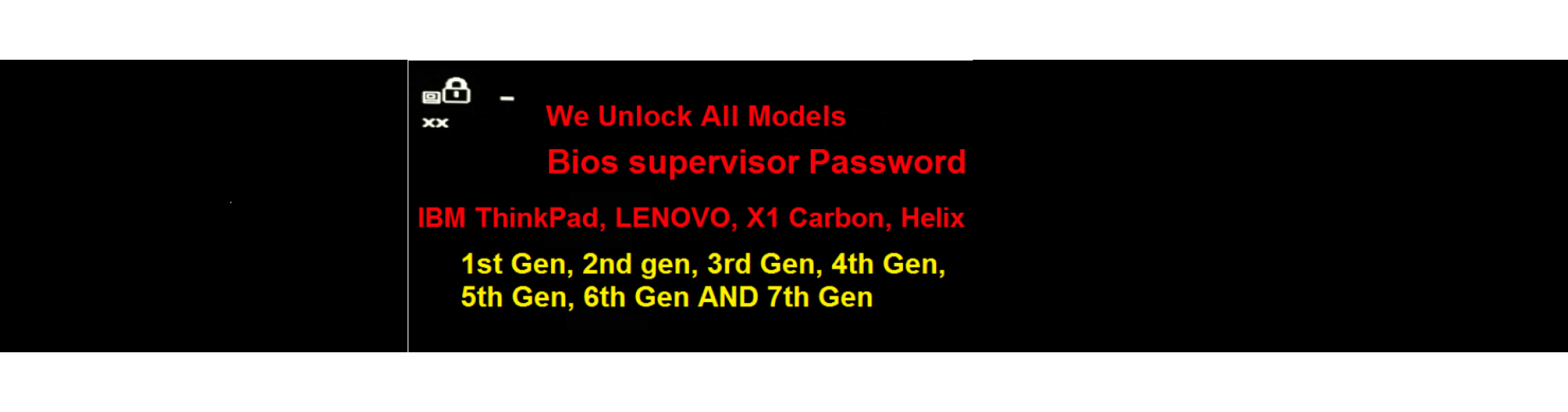 unlock all passwords