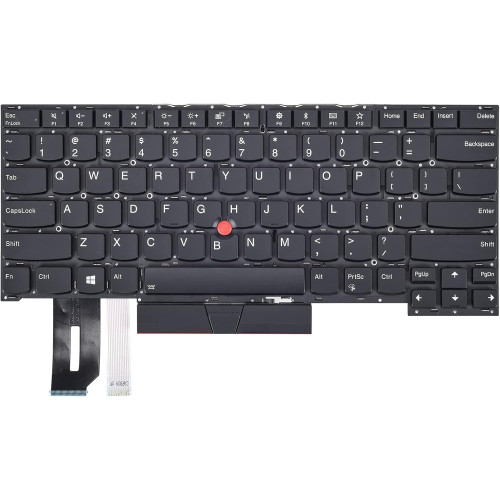 Lenovo Thinkpad T490s T495 T495s, P1 Gen 3 2, Thinkpad X1 Extreme Gen 1 & Gen 2 & Gen 3  Laptop Keyboard with Backlit US Layout